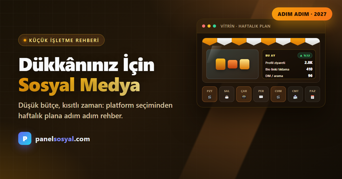 Küçük İşletmeler İçin Sosyal Medya Pazarlama Rehberi